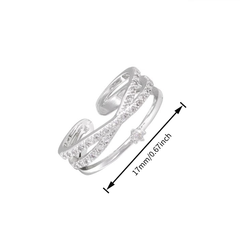 MUOTI Multi-Layer Stackable Ring, Unisex Design